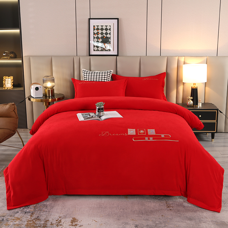  Zhuoxiang's Custom 4 Piece Twin Bedding Set